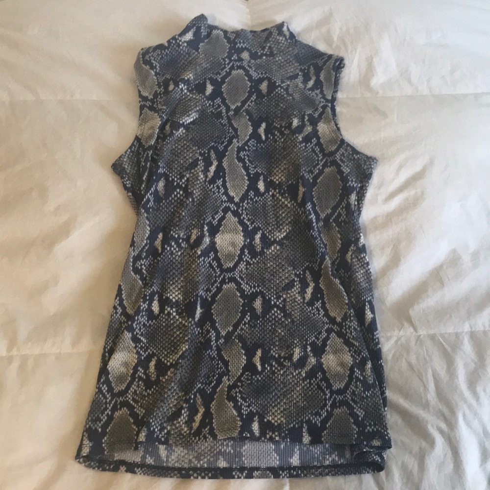 Snakeskin Top